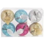 KPL.6 BOMBEK PLASTIKOWYCH JABŁUSZEK 5 CM - obrazek 2