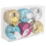 KPL.6 BOMBEK PLASTIKOWYCH JABŁUSZEK 5 CM - obrazek 3