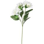 Sztuczna Gałązka Azalii Białej o Długości 68cm - obrazek 3