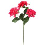 GAŁĄZKA SZTUCZNEJ AZALII W KOLORZE CIEMNYM RÓŻU 68CM - obrazek 2