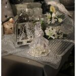 Akrylowa Figurka Anioła z Kolorowym Podświetleniem LED na Baterie - obrazek 3