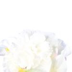 Bukiet sztucznych kwiatów mix 12 goździków z callą w kolorze białym - obrazek 3