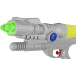 Szary Pistolet na Wodę 33cm z Odwróconym Pojemnikiem i Systemem Ciśnieniowym - obrazek 2