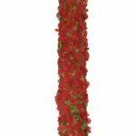 Długa gałązka ozdobnego czosnku w kolorze czerwonym - obrazek 3