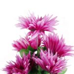 Wysokiej Jakości Bukiet 5 Sztucznych Astrów w Kolorze Fioletowym - 64 cm - obrazek 2