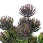 Bukiet 5 dodatków MODRZEW w kolorze FIOLETOWYM 32 cm - obrazek 2