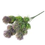 Bukiet 5 dodatków MODRZEW w kolorze FIOLETOWYM 32 cm - obrazek 3