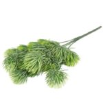 Bukiet 5 dodatków MODRZEW w kolorze ZIELONYM 32 cm - obrazek 3