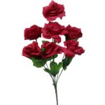 Bukiet 7 róż w kolorze czerwonym - obrazek 2