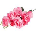 Bukiet 7 róż 54 cm kolor różowy - obrazek 3