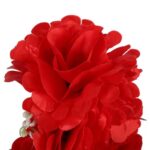 Bukiet 9 GOŹDZIKÓW w kolorze CZERWONYM 54 cm - obrazek 2