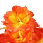 Bukiet 9 GOŹDZIKÓW w kolorze POMARAŃCZOWYM 54 cm - obrazek 2