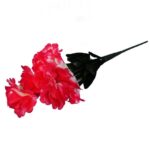 Bukiet 9 GOŹDZIKÓW w kolorze RÓŻOWYM 54 cm - obrazek 3