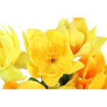 Bukiet 9 sztucznych lilii z amarylisem, BAL-35BAZ - obrazek 2