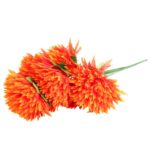 Bukiet 7 chryzantem strzępiastych w kolorze pomarańczowym - obrazek 2