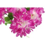 Bukiet 10 chryzantem w kolorze fioletowym z trawką - obrazek 2