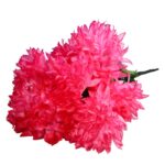 BUKIET 7 CHRYZANTEM RÓŻOWYCH FI 20 CM - obrazek 3