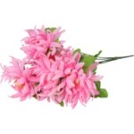 Bukiet 7 chryzantem strzępiastych 40 cm kolor różowy - obrazek 2