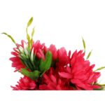 Bukiet 8 gerber w dodatkami w kolorze różowym - obrazek 2