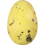 Zestaw 50 Dekoracyjnych Jajek Wielkanocnych ze Styropianu, 2,5 cm, Kolor: Żółty - obrazek 3