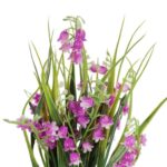 BUKIET 5 GAŁĄZEK Z KONWALIAMI 30 CM KOLOR RÓŻOWY - obrazek 2