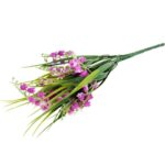 BUKIET 5 GAŁĄZEK Z KONWALIAMI 30 CM KOLOR RÓŻOWY - obrazek 3