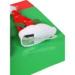 Komplet 2 Czerwonych Spinek do Włosów w Kształcie Czapeczek, 8 cm - obrazek 2