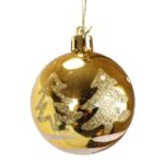 Zestaw 4 bombek plastikowych 6 cm - obrazek 2