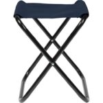 Krzesło turystyczne taboret składany granatowy - obrazek 2