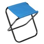 Krzesło turystyczne taboret składany niebieski - obrazek 3