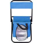 Niebieskie Krzesło Turystyczne z Torbą Izolacyjną i Oparciem, Model Wędkarski BS-032 - obrazek 3