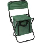 Krzesło turystyczne składane z torbą izolacyjną zielone - obrazek 2