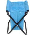 Niebieskie Krzesełko Turystyczne z Izolacyjną Torbą do Przechowywania Żywności BS-037 - obrazek 3