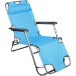 Uniwersalny Leżak Ogrodowy Niebieski Goliat BS065 z Materiału Oxford 600D - obrazek 2