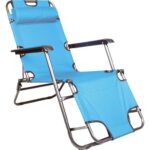 Uniwersalny Leżak Ogrodowy Niebieski Goliat BS065 z Materiału Oxford 600D - obrazek 3