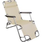 Multifunkcyjny Leżak Ogrodowy Goliat BS065 w Kolorze Cappuccino - obrazek 2