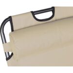 Multifunkcyjny Leżak Ogrodowy Goliat BS065 w Kolorze Cappuccino - obrazek 3