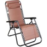 Fotel Ogrodowy Z Regulacją Nachylenia BS69 Grawitacyjny Cafe - obrazek 2