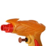 Mini pistolet wodny w kolorach żółto-czerwonych, 11cm dla dzieci na Śmigus-Dyngus - obrazek 2