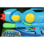 PISTOLET NA WODĘ ŚMIGUS-DYNGUS 37 cm NIEBIESKI Z REWERSYJNYM POJEMNIKIEM I SYSTEMEM CIŚNIENIA - obrazek 3