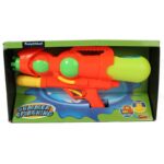 Pistolet na Wodę Pomarańczowy 37 cm - Innowacyjny Design z Systemem Tworzenia Ciśnienia