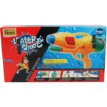 Pomarańczowy Pistolet na Wodę o Długości 38 cm z Innowacyjnym Systemem Mocowania Pojemnika i Ciśnienia - obrazek 3