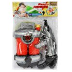 Pistolet na wodę Premium z duzym zbiornikiem-plecakiem, 32 cm, kolor czerwony - obrazek 2