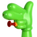 PISTOLET NA WODĘ PSIKAWKA 10 cm RĄCZKA ZIELONA - obrazek 2