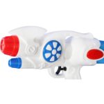 Innowacyjny Pistolet na Wodę z Odwróconym Pojemnikiem - Biało-Niebieski, 32cm - obrazek 2