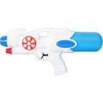 Innowacyjny Pistolet na Wodę z Odwróconym Pojemnikiem - Biało-Niebieski, 32cm - obrazek 3