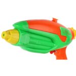 Innowacyjny Pistolet na Wodę z Odwrotnym Mocowaniem Pojemnika, Zielony, 23 cm