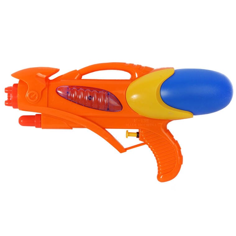 BT799067P Pomarańczowy Pistolet na Wodę 30 cm z Innowacyjnym Systemem Ciśnieniowym - obrazek 1