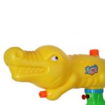 Żółty Pistolet na Wodę z Odwróconym Pojemnikiem i Systemem Ciśnienia, 29cm - obrazek 2