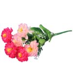 Bukiet Kaczeńców w Odcieniach Różu 38cm - Dekoracja Wnętrz i Nagrobków - obrazek 2